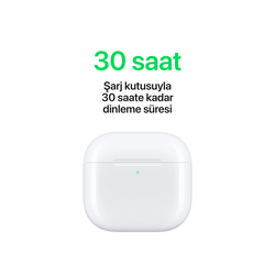 Apple AirPods 4. Nesil (Apple Türkiye Garantili) - Thumbnail