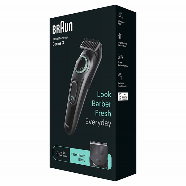 Braun Series 3 BT3411 Sakal ve Saç Kesme Makinesi (Braun Türkiye Garantili)