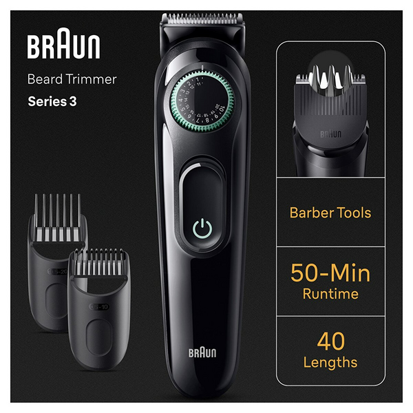 Braun Series 3 BT3411 Sakal ve Saç Kesme Makinesi (Braun Türkiye Garantili)