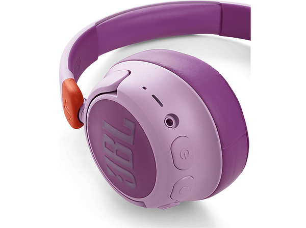 JBL JR 460NC ANC Kulak Üstü Bluetooth Çocuk Kulaklığı Pembe (JBL Türkiye Garantili)