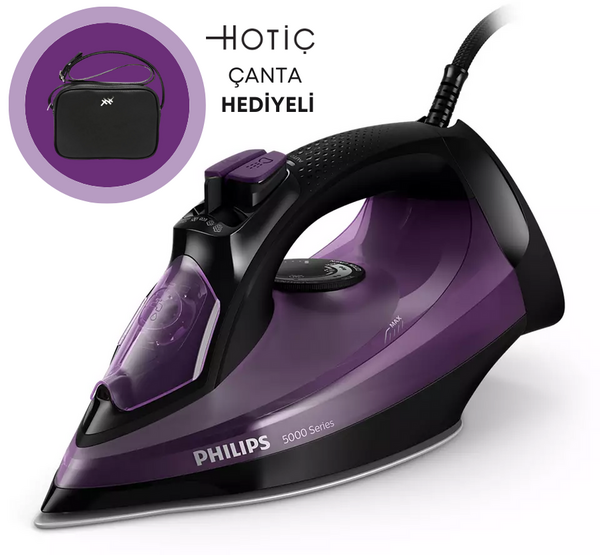 Philips 5000 Series DST5030/80 2400W Buharlı Ütü (Hotiç Çanta Hediyeli)