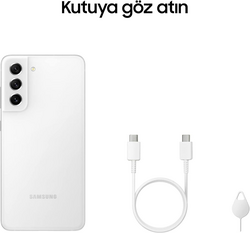 Samsung Galaxy S21 FE 5G 2. Nesil 128GB Beyaz (Samsung Türkiye Garantili) - Thumbnail