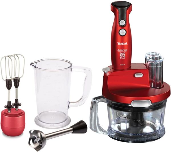 Tefal MasterBlend Activflow Pro 1000 W Blender Seti Kırmızı